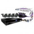 Комплект видеонаблюдения 4-х канальный с 4 камерами, c поддержкой EasyLink и "Облачного" сервиса EL421-4HW212B