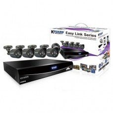 Комплект видеонаблюдения EL421-4HW212B 4-х канальный с 4 камерами в реальном времени