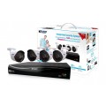 Комплект видеонаблюдения AHD 720p 4-х канальный с 4 камерами, c поддержкой EasyLinkPlus EL431-4WA713A